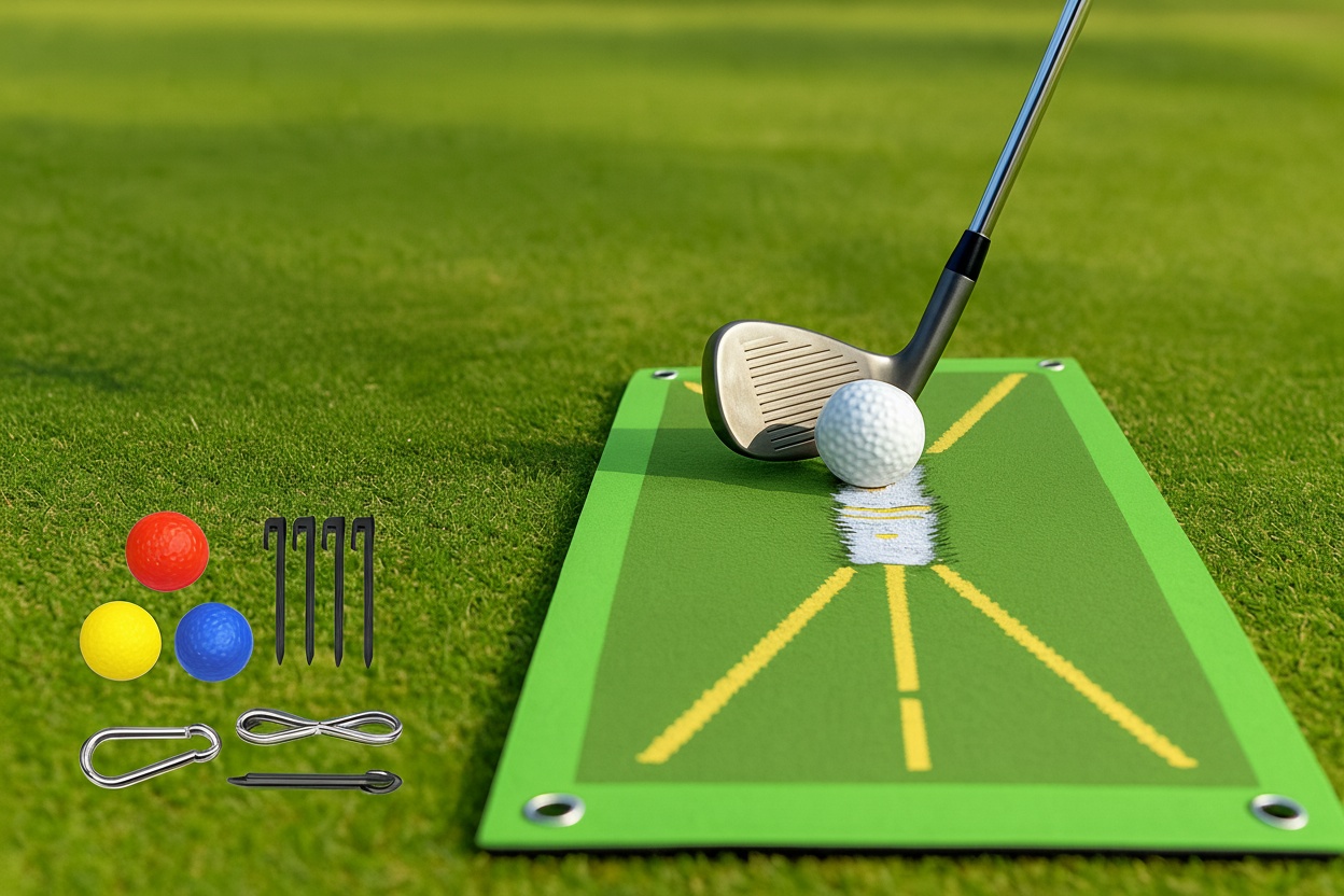 Golf Swing Training Kit – Outdoor Sports Set for Family Fun, Skill Building & Garden Games (25cm x 50cm, All Ages) | Wowcher Golf Swing Training Kit – Outdoor Sports Set for Family Fun, Skill Building & Garden Games (25cm x 50cm, All Ages) | Wowcher