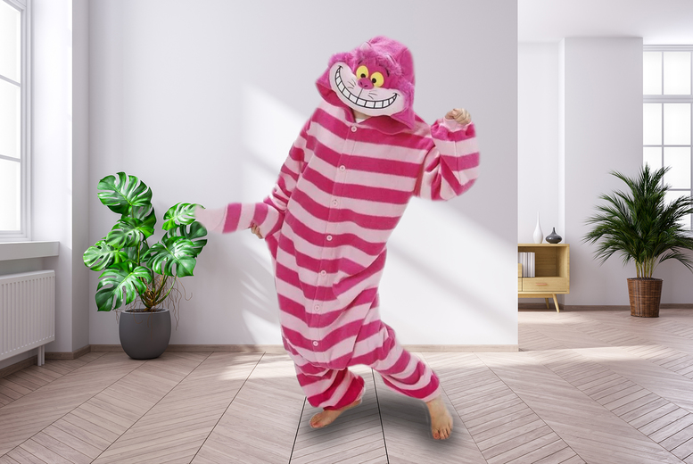 One-Piece Cheshire Cat Pyjamas – In 4 Sizes