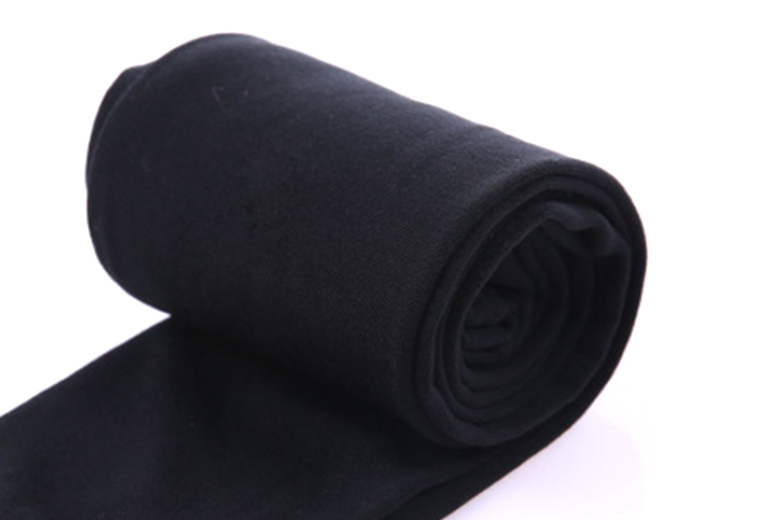 ONE SIZE / BLACK: Women's soft fleece leggings | Wowcher