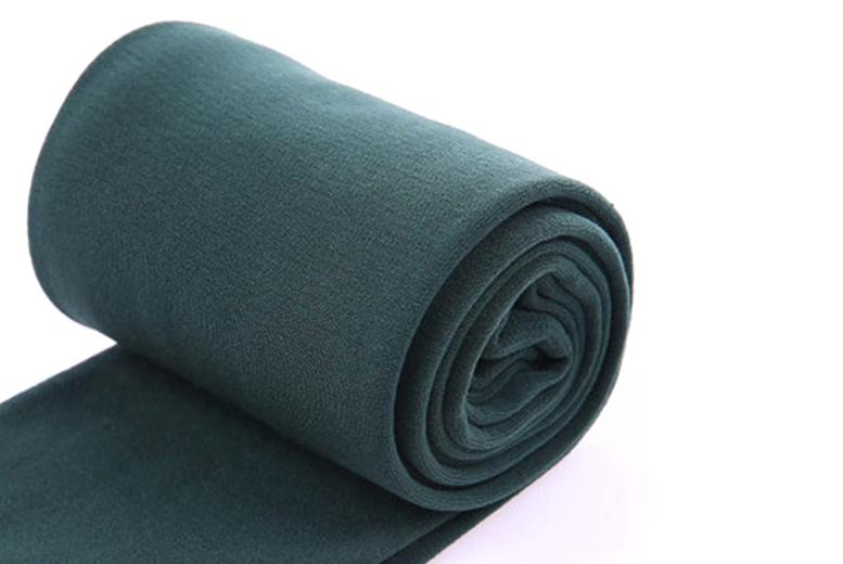 ONE SIZE / GREEN: Women's soft fleece leggings | Wowcher
