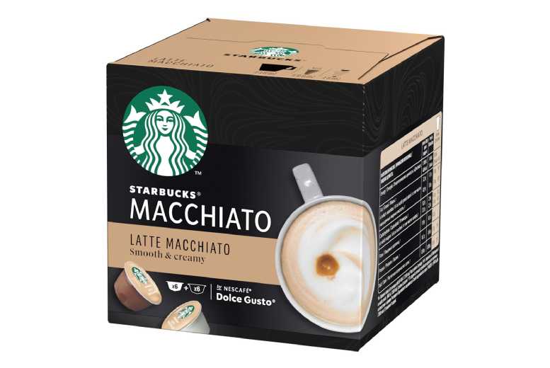 Nescafé Latte Macchiato Coffee Pods 3-Pack – Starbucks , Ethically Sourced, Dolce Gusto Compatible | Wowcher Nescafé Latte Macchiato Coffee Pods 3-Pack – Starbucks , Ethically Sourced, Dolce Gusto Compatible | Wowcher