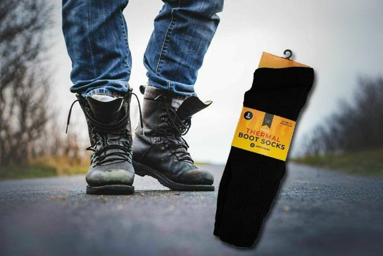 Men'S Thermal Boot Socks at LivingSocial