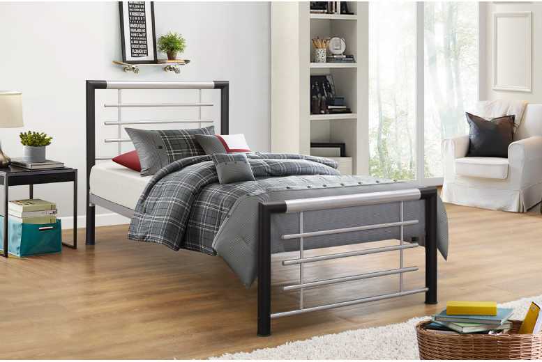 £204.99 instead of £384.99 for a Sleek Faro Metallic Metal Bed Frame – save up to 47% £204.99 instead of £384.99 for a Sleek Faro Metallic Metal Bed Frame – save up to 47%
