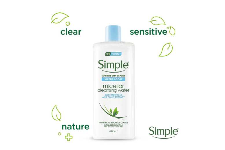 Simple Water Boost Micellar Magic Twin Pack 400ml – Hydrating Micellar Water for Sensitive Skin | Wowcher Simple Water Boost Micellar Magic Twin Pack 400ml – Hydrating Micellar Water for Sensitive Skin | Wowcher