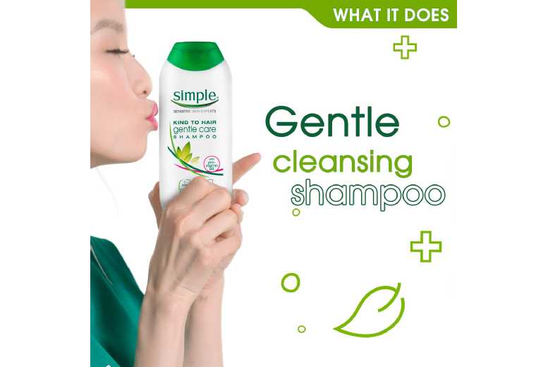 Simple Kind to Hair Shampoo – A Gentle Delight, 200ml | Wowcher