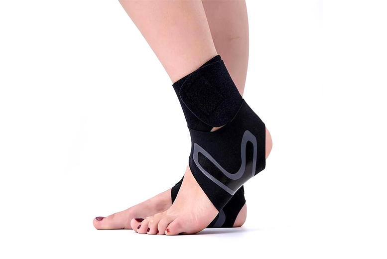 Compression Ankle Support Brace – Ergonomic, Adjustable, Breathable Neoprene – Unisex – 4 Sizes | Wowcher Compression Ankle Support Brace – Ergonomic, Adjustable, Breathable Neoprene – Unisex – 4 Sizes | Wowcher