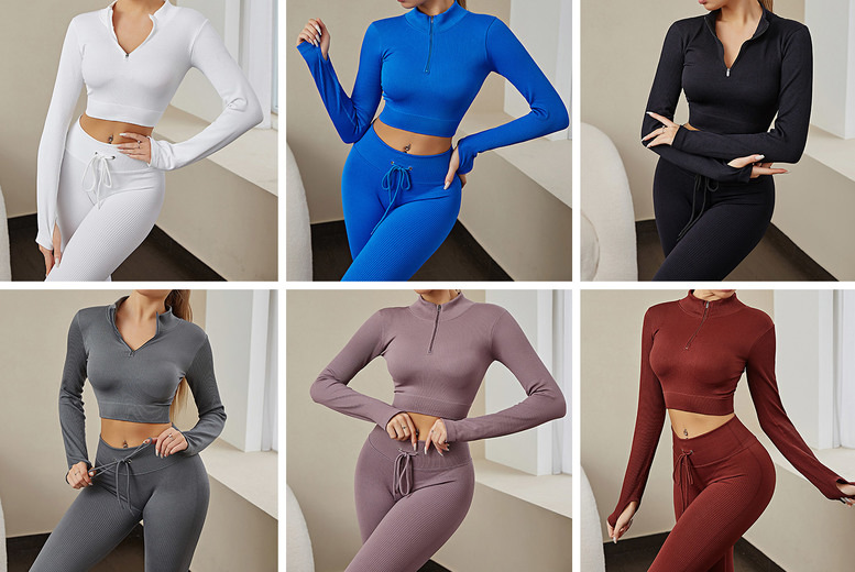 Women’s Seamless Yoga Set – 7 Colours