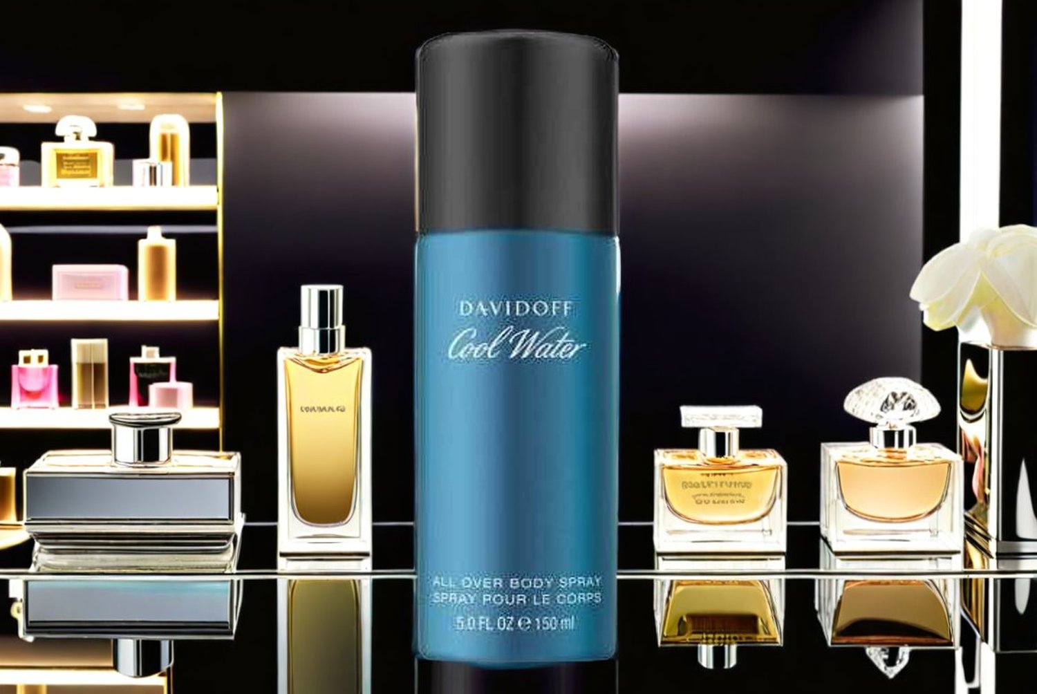 Davidoff Cool Water Deodorant Spray – Limited Edition Christmas 150ml – Fresh Aquatic Fragrance for Him | Wowcher