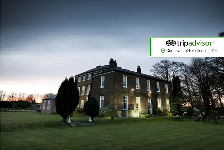 From £79 (at Rowley Manor Hotel, Yorkshire) for an overnight stay for two inc. b’fast & dinner, or from £129 for two nights - save up to 52%