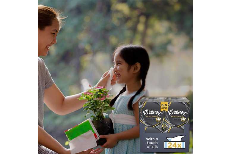 Kleenex Extra Large Eco-Friendly Facial Tissues – Soft & Strong, 24 Box Value Pack | Wowcher Kleenex Extra Large Eco-Friendly Facial Tissues – Soft & Strong, 24 Box Value Pack | Wowcher
