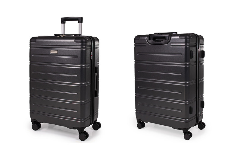 Pierre Cardin Durable Hardshell Suitcase Set – 3 Piece with TSA Lock | Wowcher