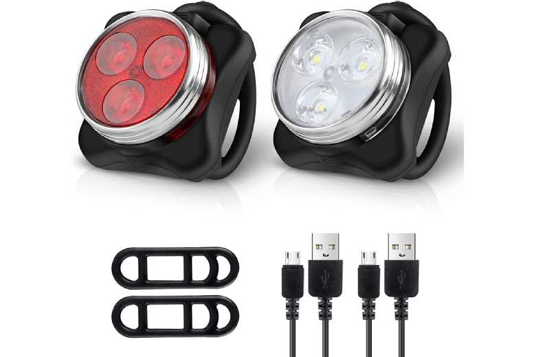 USB Rechargeable LED Bike Lights from LivingSocial