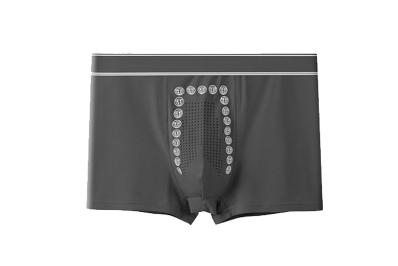 Men’s Pure Cotton Seamless Breathable Boxer Briefs – 4 Pack Multipack Underwear | Wowcher