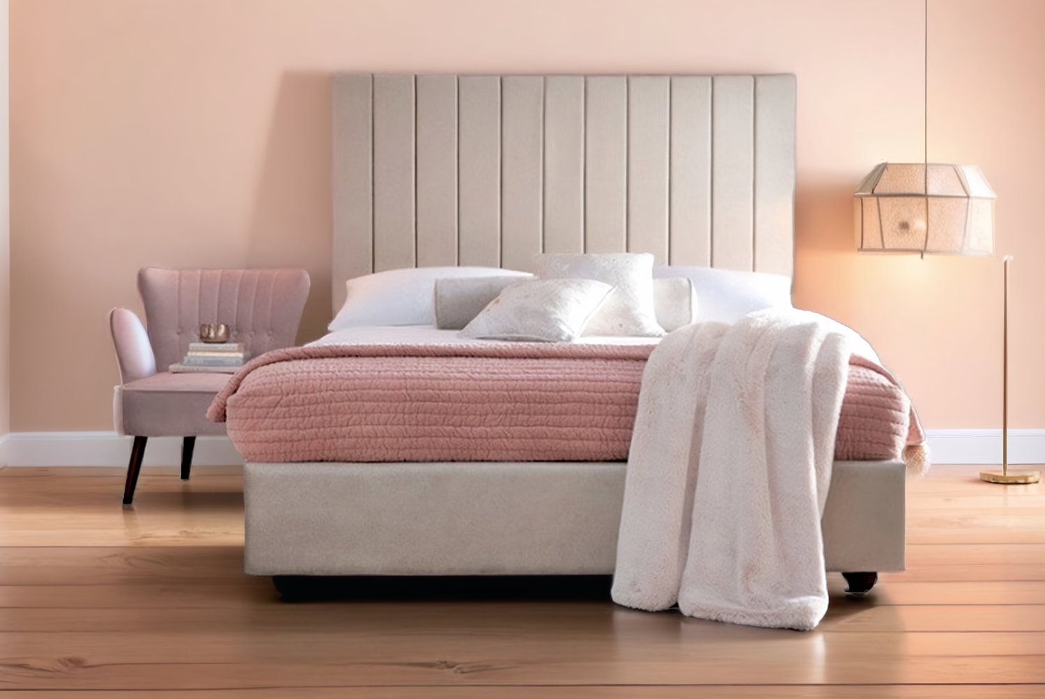 Tokyo Modern Bed with Orthopaedic Mattress | Wowcher Tokyo Modern Bed with Orthopaedic Mattress | Wowcher