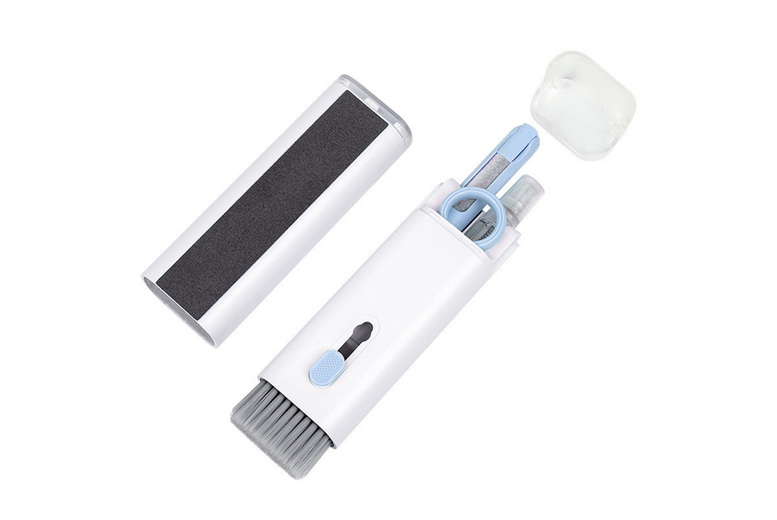 7-in-1 Mechanical Keyboard & Gaming Gear Cleaning Kit – Pink or Blue – Pro Accessory for Esports Setups | Wowcher