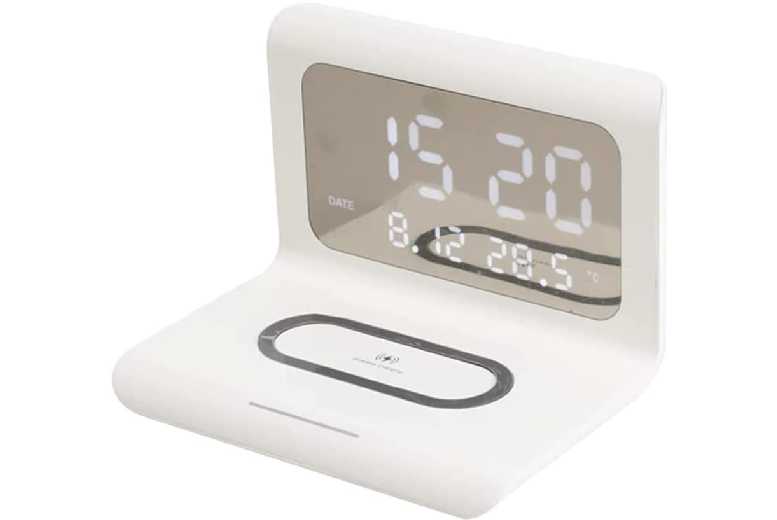 Wireless Charger Digital Clock