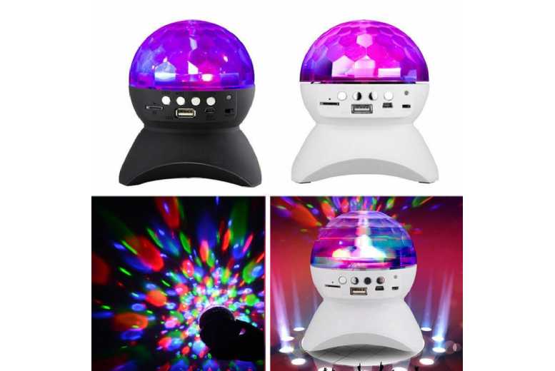 Disco Light Portable Bluetooth Speaker
