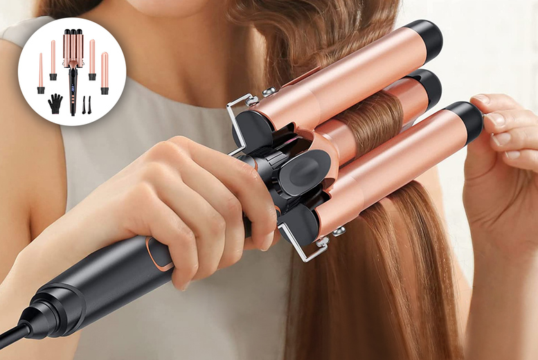 5-in-1 Hair Curler & Styler. at LivingSocial