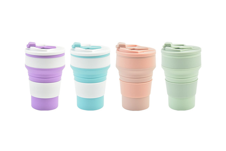 Collapsible Portable Silicone Cup – 2 Size & 4 Colour Options | Wowcher Collapsible Portable Silicone Cup – 2 Size & 4 Colour Options | Wowcher