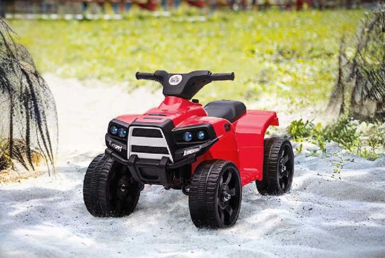 HOMCOM 6 V Kids Ride on Cars Quad Bike from LivingSocial