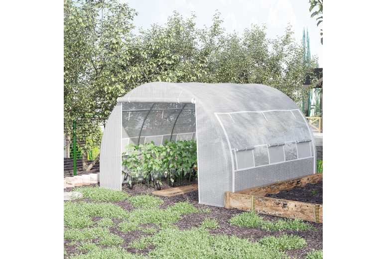 Outsunny Deluxe Polytunnel Greenhouse | Wowcher Outsunny Deluxe Polytunnel Greenhouse | Wowcher