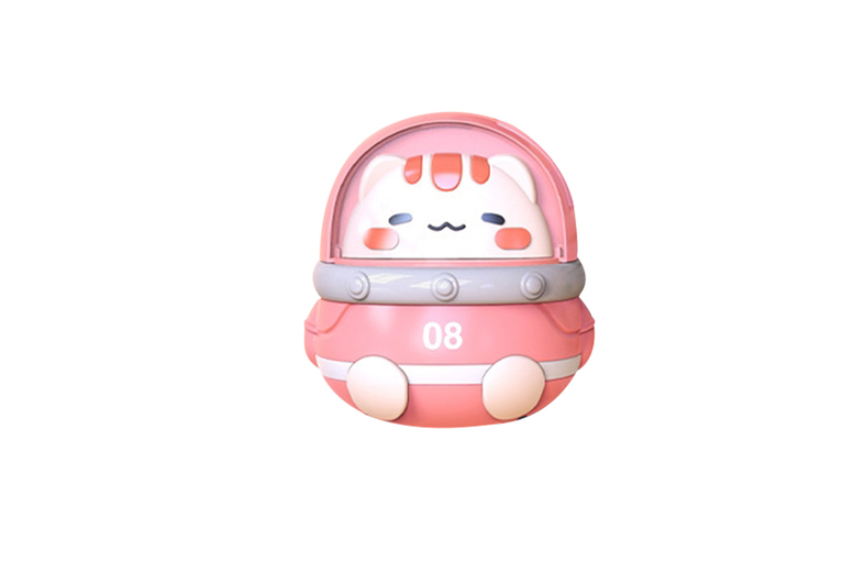 Adjustable Cute Animal Hanging Neck Fan – 3 Speed Settings, Rechargeable & Portable | Wowcher