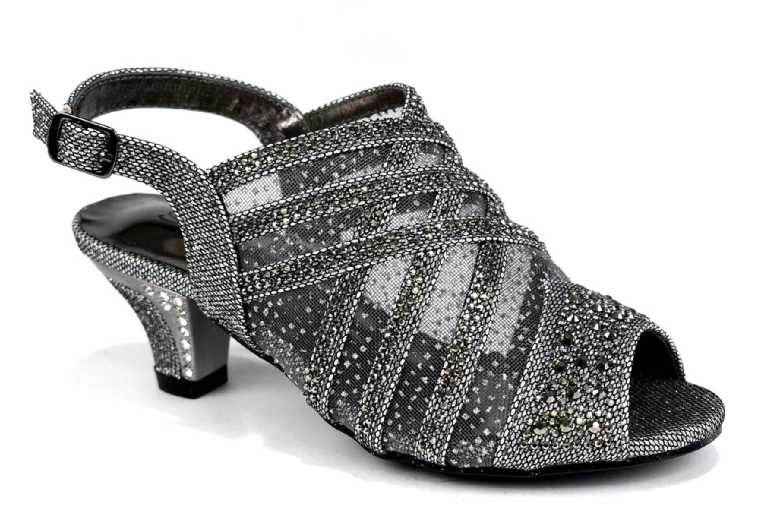 Black Girls’ Breathable Mesh Low Heel Slingback Sandals – Kids’ Lightweight Summer Shoes | Wowcher