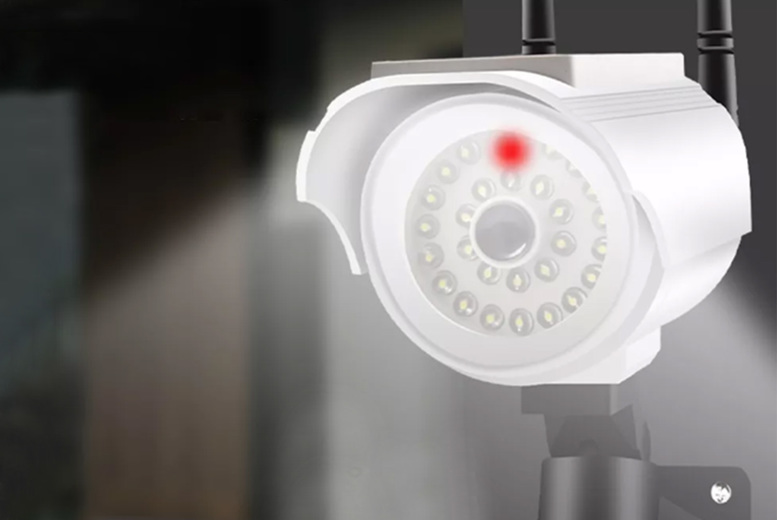 360° LED Solar Motion Sensor Security Light | Wowcher 360° LED Solar Motion Sensor Security Light | Wowcher