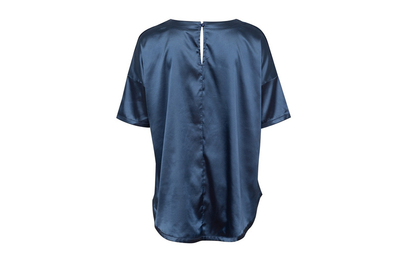 Green Women’s Lightweight Satin Summer Pyjama Set – Breathable Two Piece Loungewear in 4 Colours & UK Sizes | Wowcher