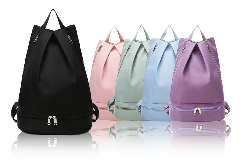 Waterproof Dry & Wet Separation Backpack - 5 Colours