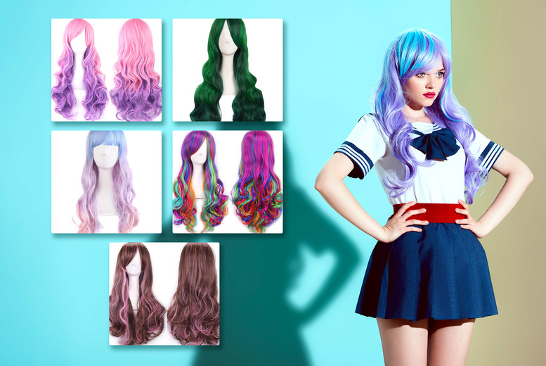 Black Double Braided Long Wig at LivingSocial