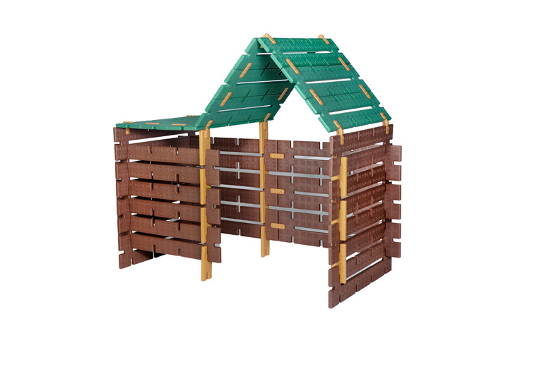 Kids Build Your Own Giant Garden Cabin | Wowcher