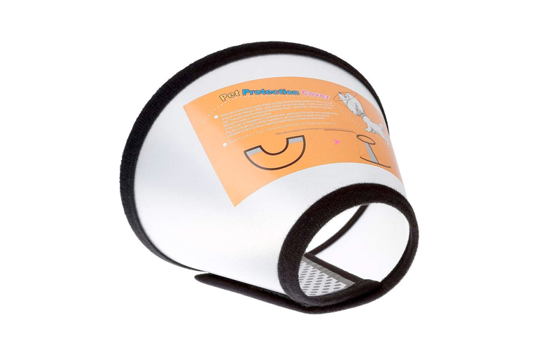Adjustable Dog Recovery Collar – Soft Protective Neck Cone, 6 Sizes | Wowcher Adjustable Dog Recovery Collar – Soft Protective Neck Cone, 6 Sizes | Wowcher