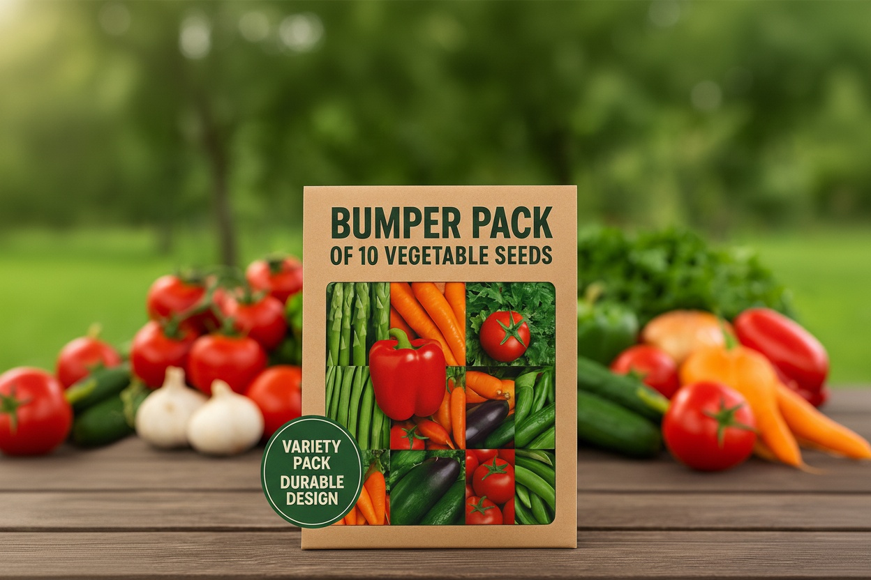 10 Vegetable Seed Varieties with Space-Saving Planters - Grow Your Own | Wowcher