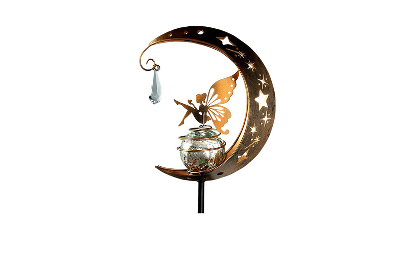 Solar Fairy Moon LED Outdoor Garden Light | Wowcher