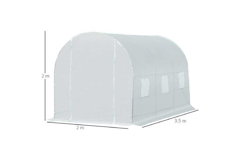 Outsunny Walk-in Dream Greenhouse – All-Weather Plant Haven
