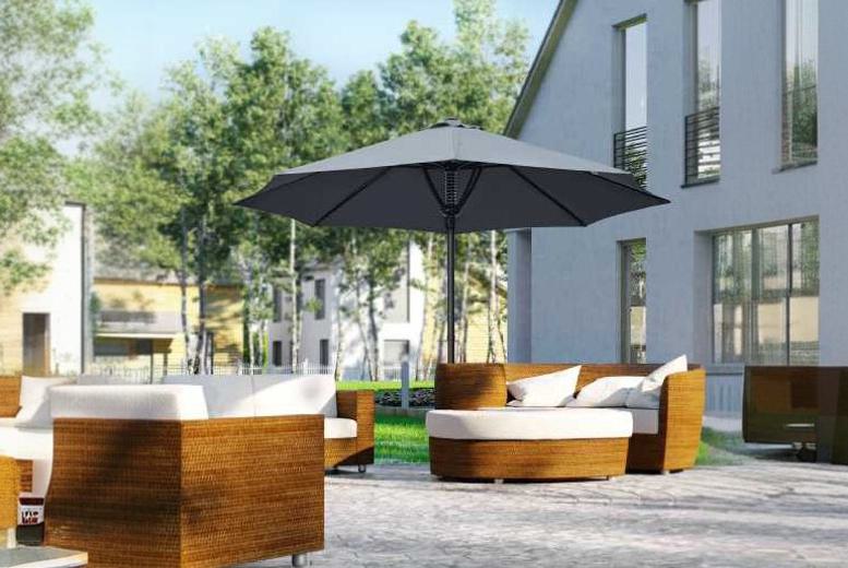 Outsunny Parasol available in 3 Colours at LivingSocial