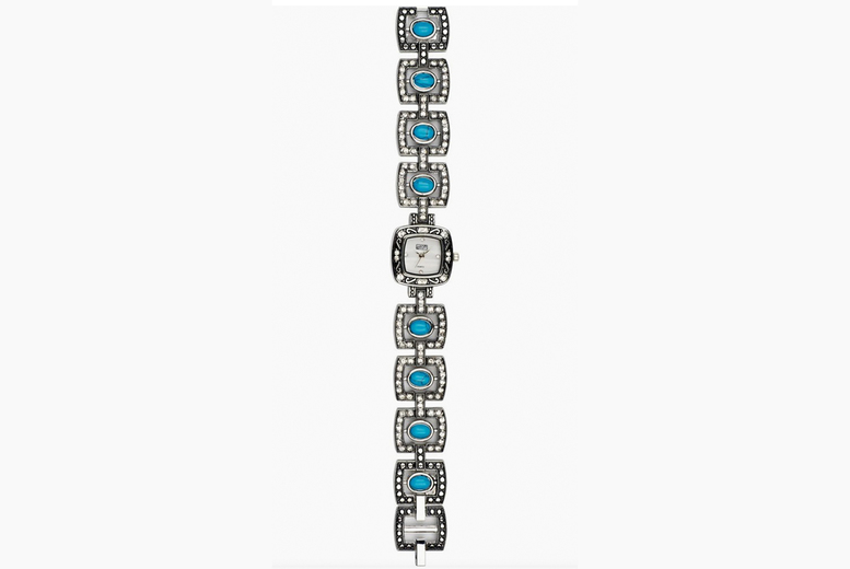 Eton Blue Mother of Pearl Women’s Quartz Watch | Wowcher