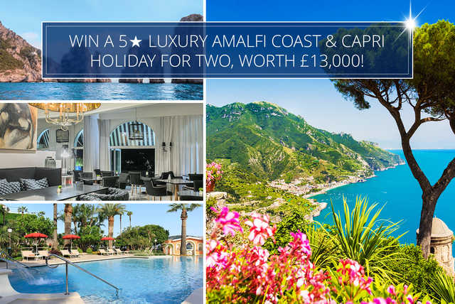 Win a 5* Amalfi Coast & Capri Holiday!