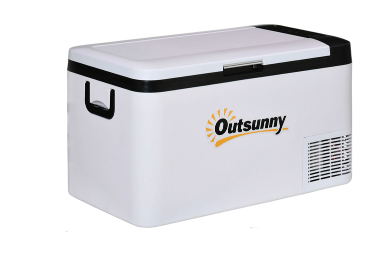 Portable 25L Cooler With LED light And Foldable Handles Portable 25L Cooler With LED light And Foldable Handles