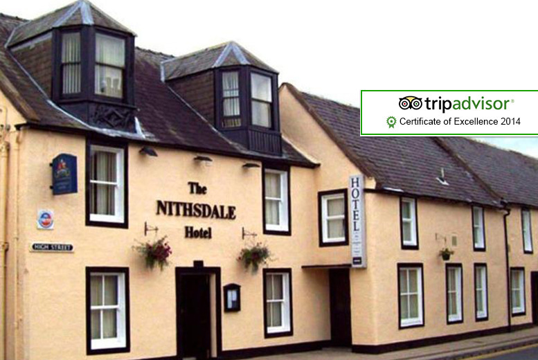 £39 (at The Nithsdale Hotel) for a 1nt stay for two with breakfast, £79 for 2nts with 2-course dinner & sparkling perry on arrival - save up to 44%