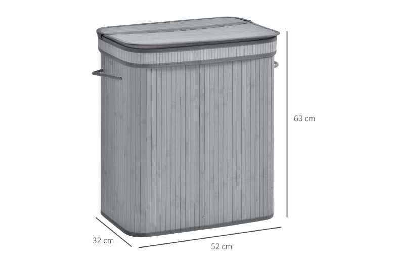 HOMCOM Deluxe 100L Laundry Basket | Wowcher