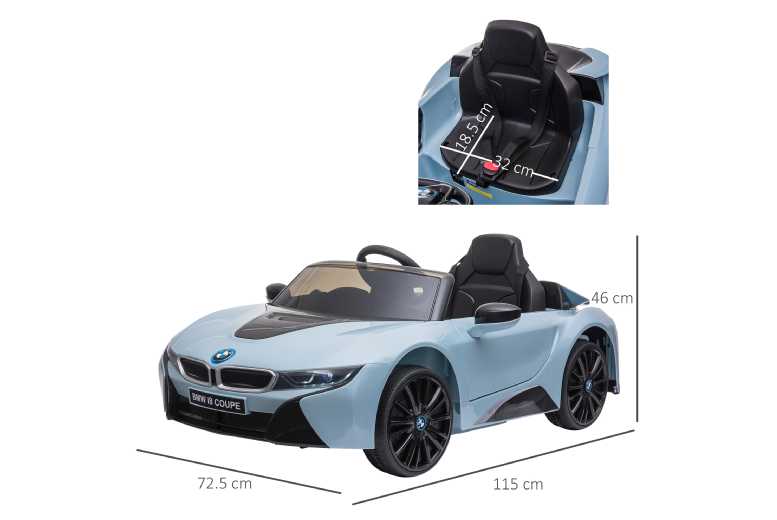 HOMCOM Electric Sleigh Ride On Car 6V Toy | Wowcher