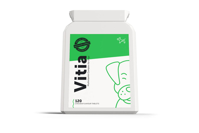 Vitia 120-Tablet Multivitamin Complex Supplement for Dogs – All Breeds, Natural Formula | Wowcher Vitia 120-Tablet Multivitamin Complex Supplement for Dogs – All Breeds, Natural Formula | Wowcher