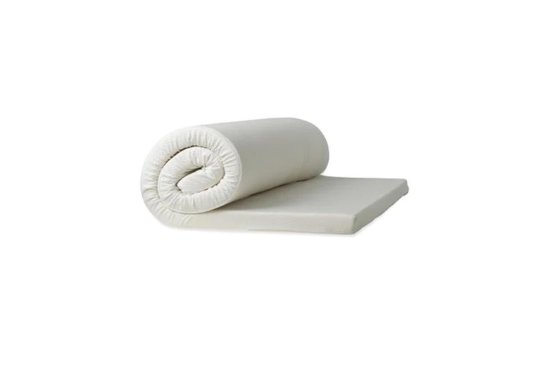 DreamEasy 2-Inch Hotel Quality Memory Foam Mattress Topper – Machine Washable Cover, Easy Fit | Wowcher