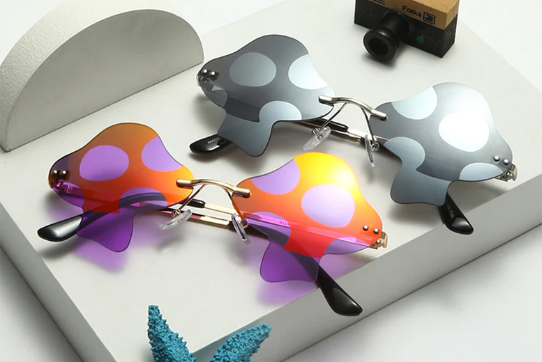 Mushroom Shaped Sunglasses