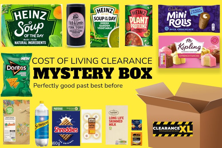 50% Off a Mystery Grocery Box Voucher | Wowcher