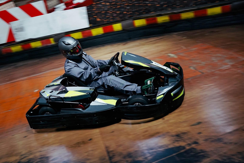 Indoor Go Karting Experience - Raceview Karting, Ballymena - 1 Location - Perfect Gift for Father's Day | Wowcher