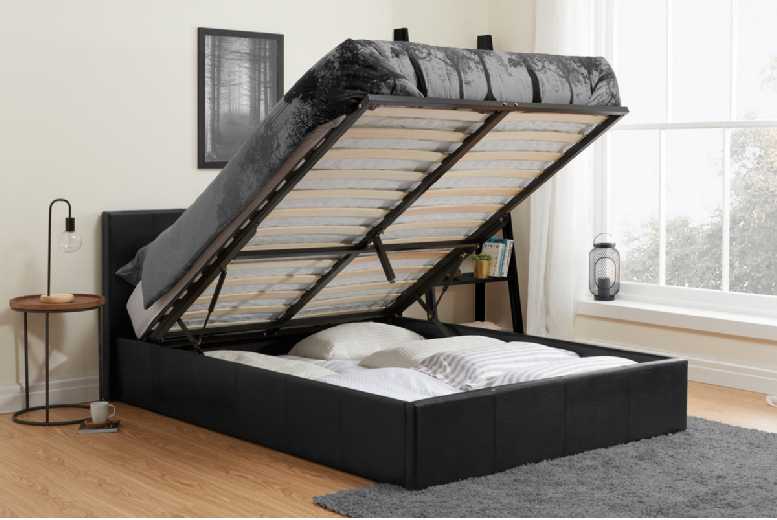£169.99 instead of £279.99 for a End Lift Bed Frame in Black or Brown PU – save up to 39% £169.99 instead of £279.99 for a End Lift Bed Frame in Black or Brown PU – save up to 39%