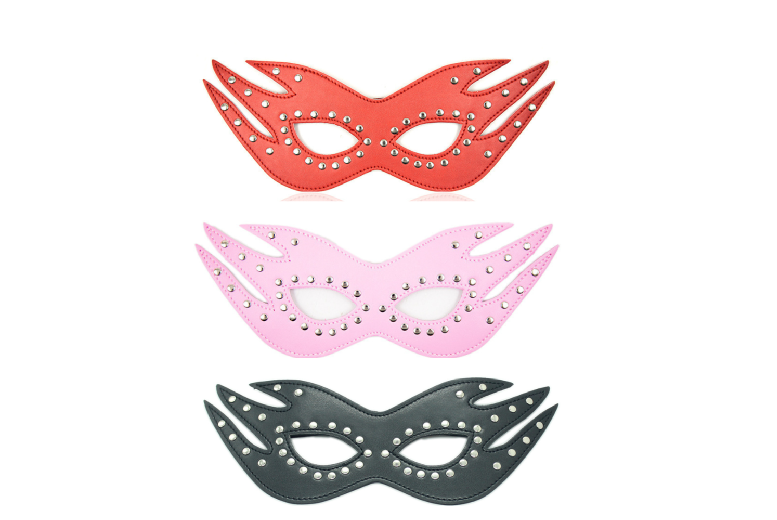 Faux Leather Mask With Elastic Band from LivingSocial